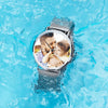 Custom Photo Watch Engraved Alloy Bracelet-2