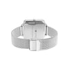 Custom Couple Watch Engraved Photo Watch - Silver Square Case Watch-3