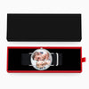 Personalized Engraved Watch, Custom Your Own Photo Watch With Black Strap-3