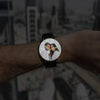 Men's Luminous Pointe Watch Photo Watch With Black Strap-2