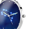 Women's Watch 36mm-Gemini Constellation Watch With Luminous Pointer Alloy Bracelet-4