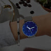 Women's Watch 36mm-Cancer Constellation Watch With Luminous Pointer Alloy Bracelet-1