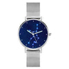 Women's Watch 36mm-Virgo Constellation Watch With Luminous Pointer Alloy Bracelet-3