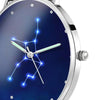 Women's Watch 36mm-Virgo Constellation Watch With Luminous Pointer Alloy Bracelet-4