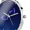 Women's Watch 36mm-Scorpio Constellation Watch With Luminous Pointer Alloy Bracelet-2