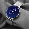 Women's Watch 36mm-Scorpio Constellation Watch With Luminous Pointer Alloy Bracelet-4