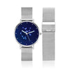 Women's Watch 36mm-Sagittarius Constellation Watch With Luminous Pointer Alloy Bracelet