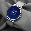 Women's Watch 36mm-Capricorn Constellation Watch With Luminous Pointer Alloy Bracelet-1
