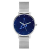Women's Watch 36mm-Capricorn Constellation Watch With Luminous Pointer Alloy Bracelet-2